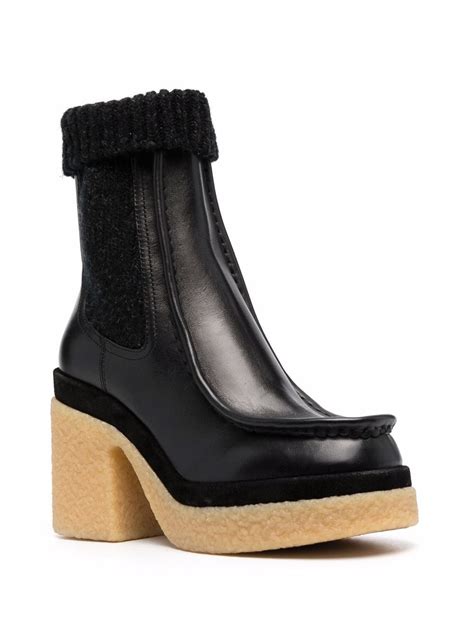 chloe boors|chloe platform boots.